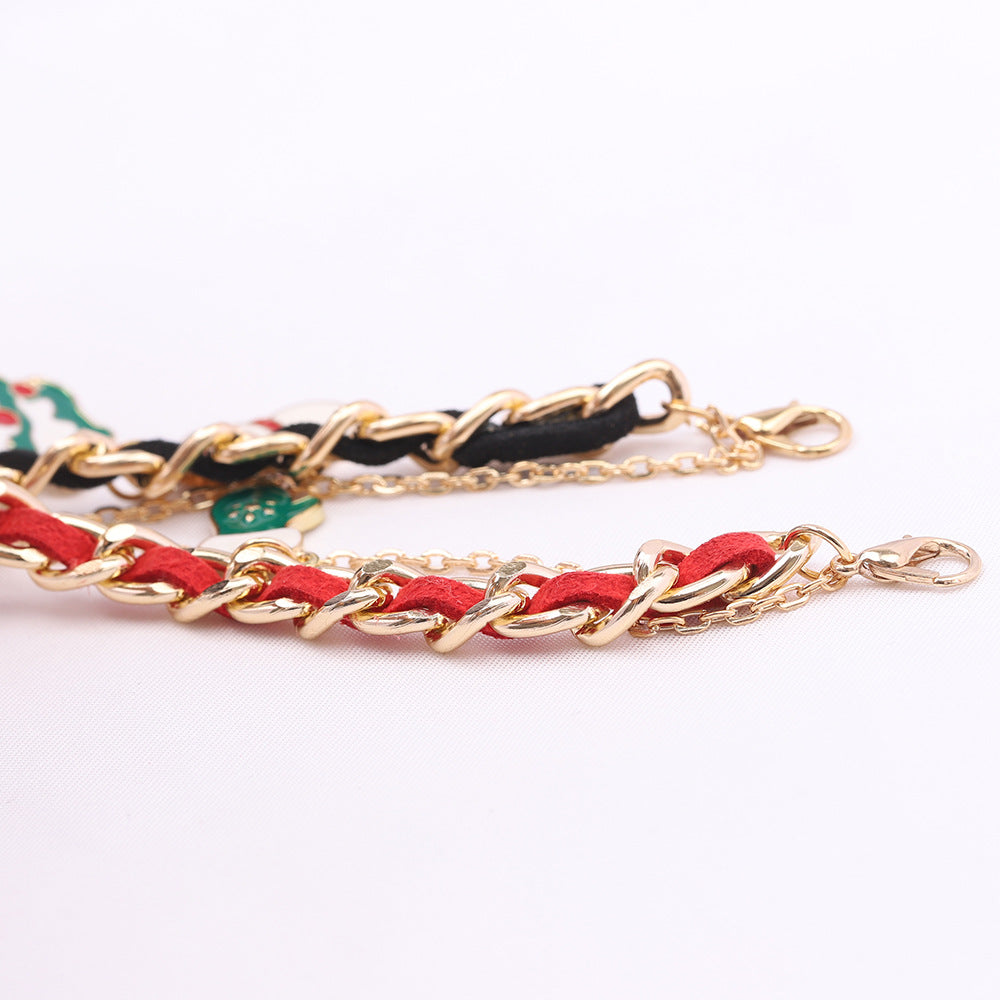 Damen Armband mit festlichen Anhängern und luxuriösem Kettendesign Shop Nory