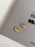 Damen Sleek Crescent Hoops Shop Nory