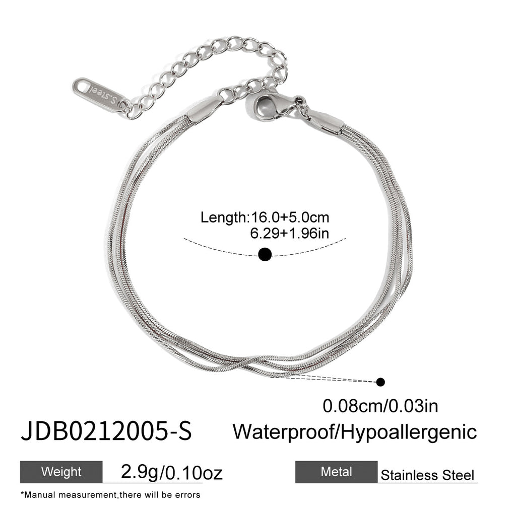 Damen Edelstahl Armband mit hypoallergenen und wasserdichten Eigenschaften Shop Nory