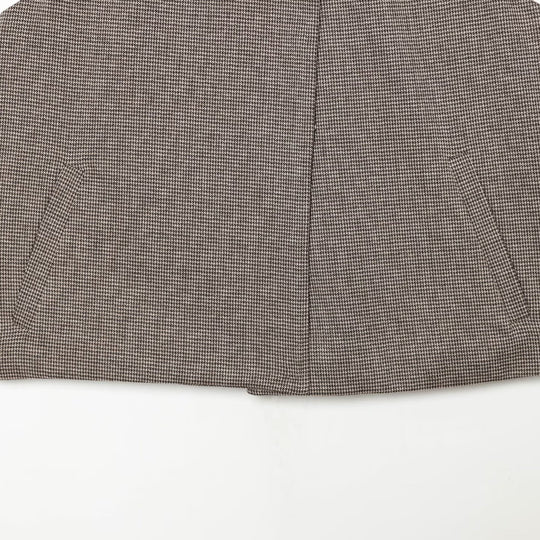 Damen Etuikleid mit Hahnentritt‑Muster, Bubikragen und Nahttaschen Shop Nory