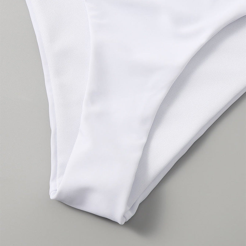 Damen Einseitiger Bikini mit innovativem Cut-Out