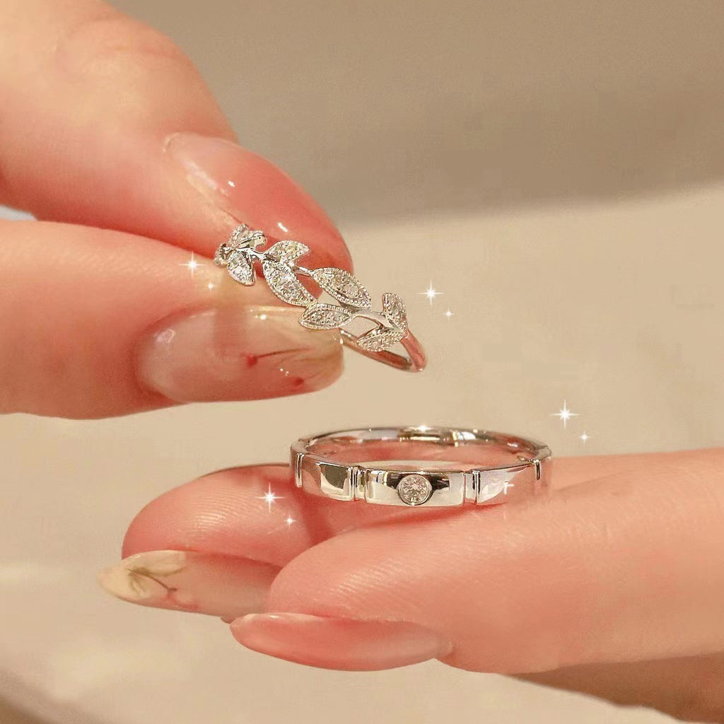 Damen eleganter Ring aus hochwertigem Edelstahl mit minimalistischen Akzenten Shop Nory