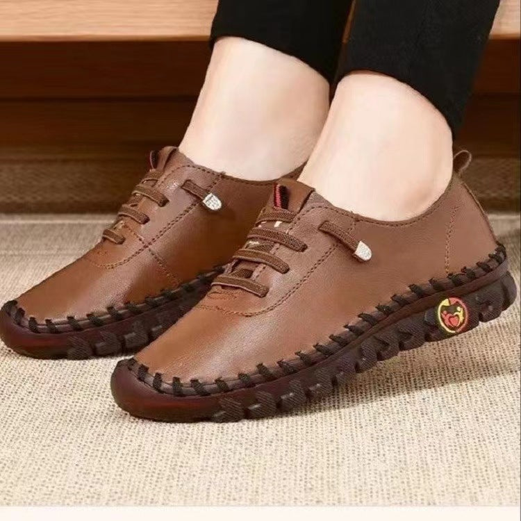 Damen Flexible Slip-On Freizeitsneaker mit handgenähter Ziernaht und profilierter Gummilaufsohle Shop Nory