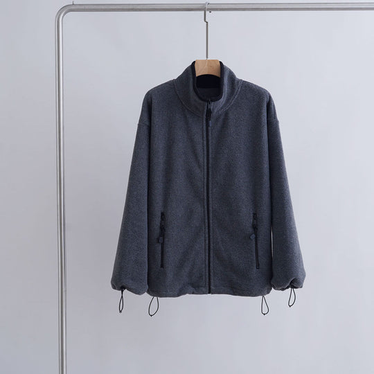 Damen Sportliche Fleecejacke mit hohem Kragen Shop Nory