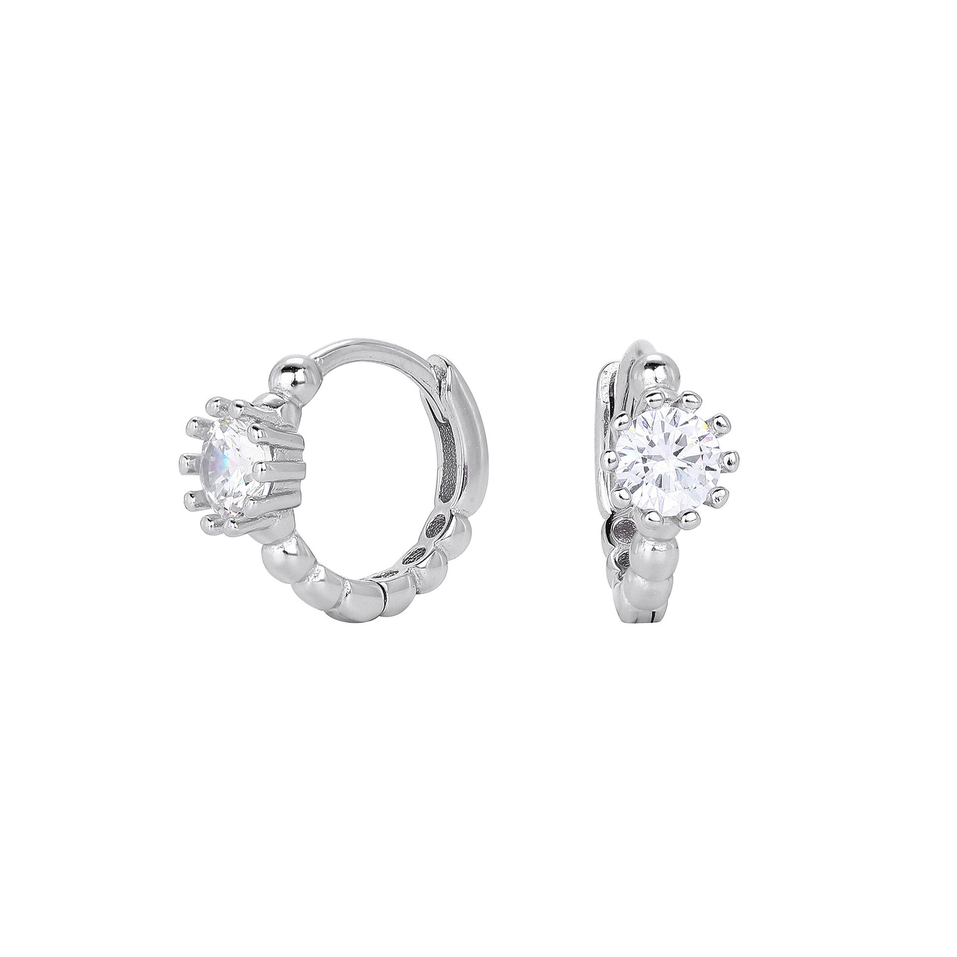 Damen Ohrhänger mit funkelndem 5A Zirkon und hochwertigem 925 Sterling Silber Shop Nory