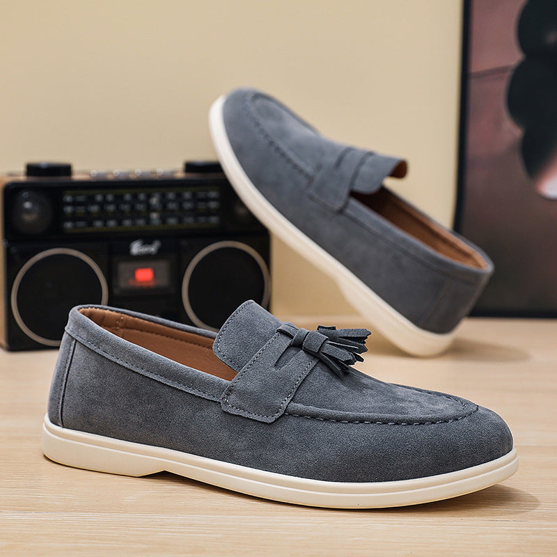 Herren Elegante Mokassins mit Quasten Shop Nory