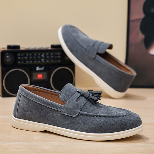 Herren Elegante Mokassins mit Quasten Shop Nory