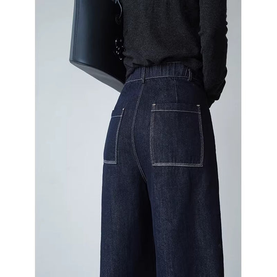 Damen Weite Jeans mit hohem Bund Shop Nory