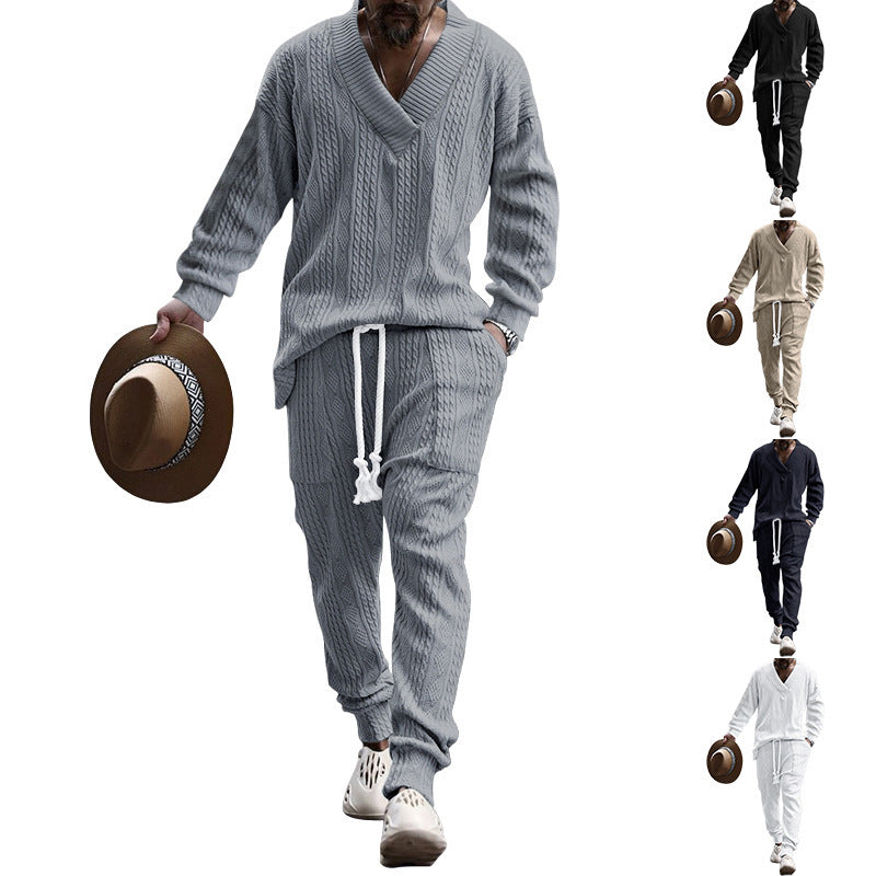 Herren Strickanzug mit modernem Design und hochwertiger Verarbeitung