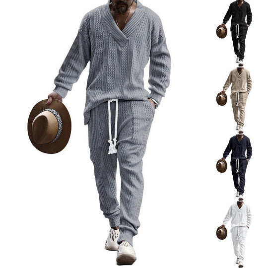 Herren Strickanzug mit modernem Design und hochwertiger Verarbeitung