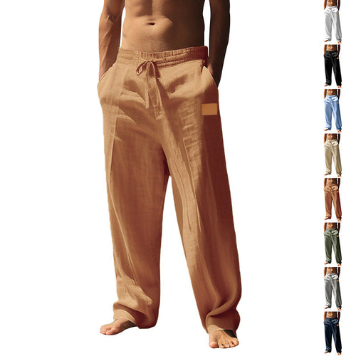 Herren strandtaugliche Leinenhose