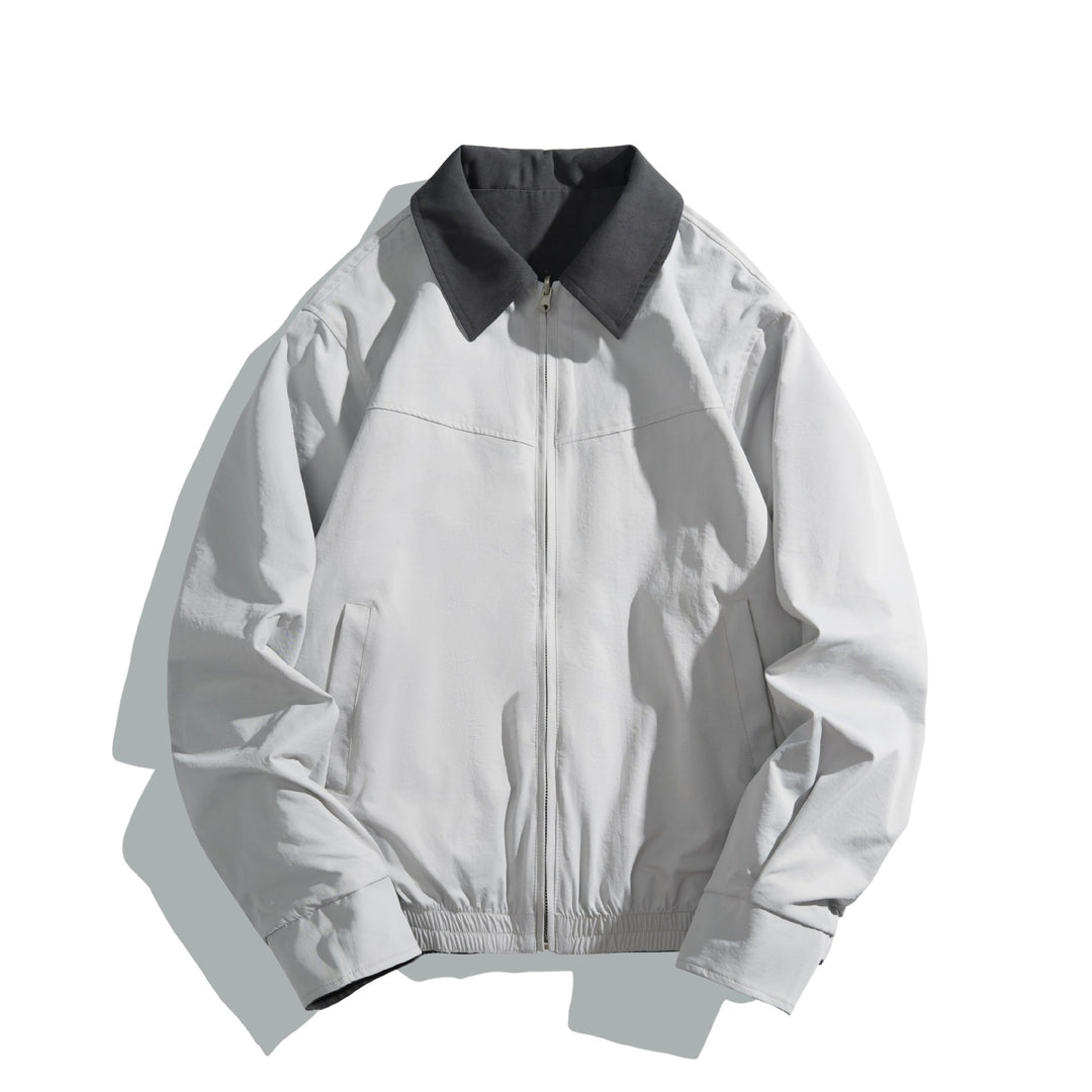 Unisex Kurz geschnittener Boxy‑Blouson mit kontrastkragen und leichter Wattierung Shop Nory