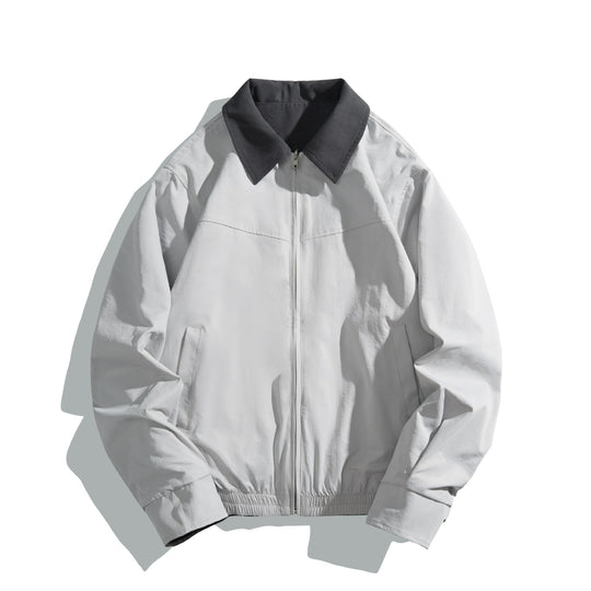 Unisex Kurz geschnittener Boxy‑Blouson mit kontrastkragen und leichter Wattierung Shop Nory