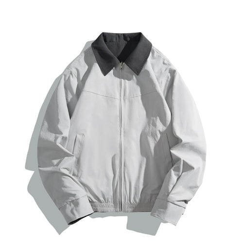 Unisex Kurz geschnittener Boxy‑Blouson mit kontrastkragen und leichter Wattierung Shop Nory