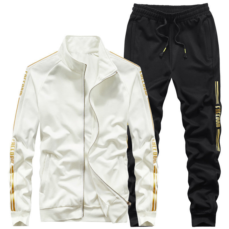Herren Trainingsanzug‑Set mit Stehkragen und Slim‑Fit Jogginghose Shop Nory