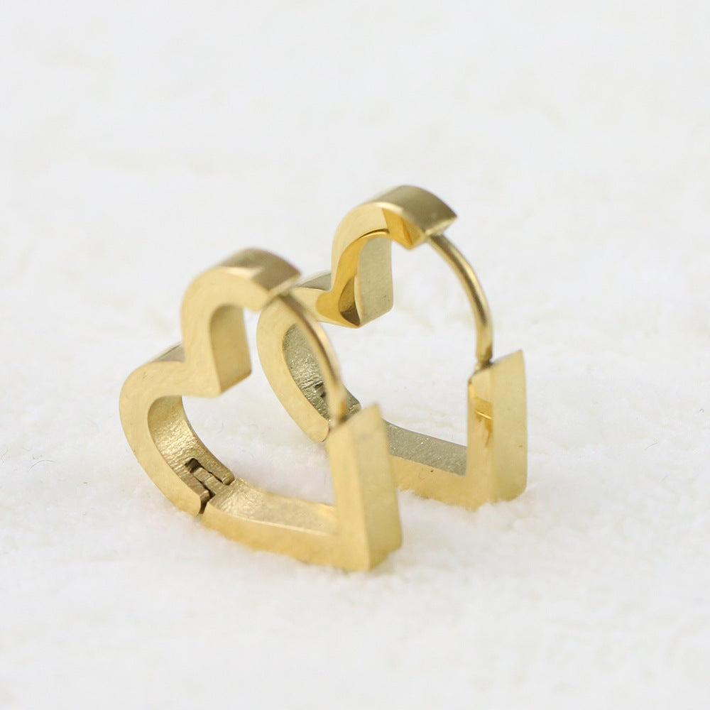 Damen Creolen mit modernem, geschwungenem Design Shop Nory