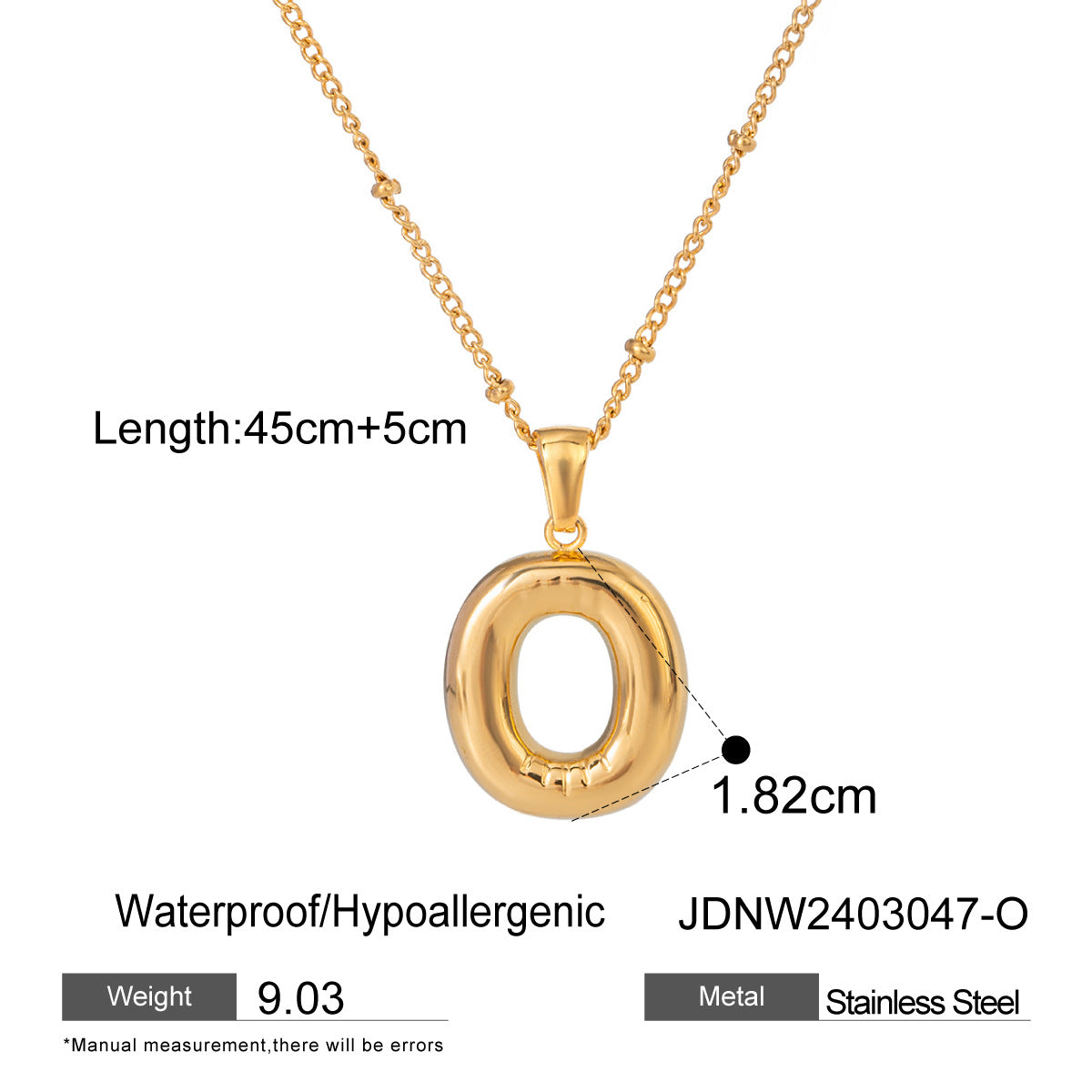 Damen Halskette mit persönlichem Z-Anhänger aus hochwertigem Edelstahl Shop Nory