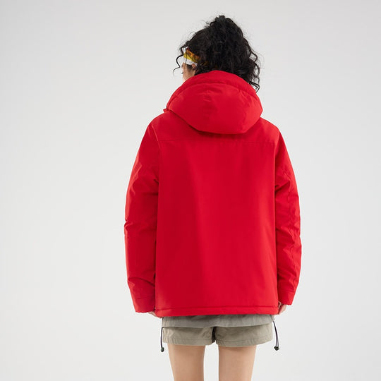 Damen Wattierte Winterjacke mit Kapuze, wasserabweisend und winddicht Shop Nory