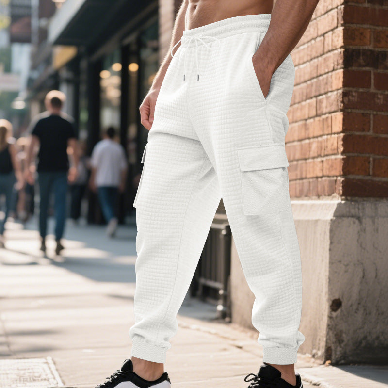 Cargo Jogginghose Herren sportlich mit elastischem Bund