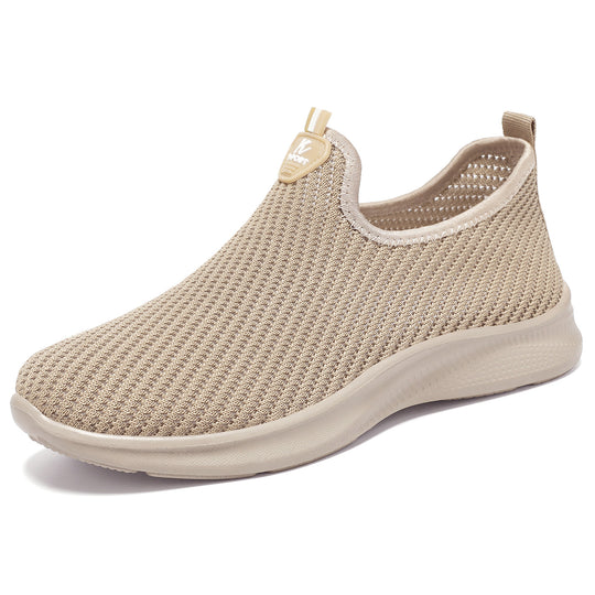 Damen nan nahtloser Komfort-Slip-On Sneaker mit feinem Stricknetz, elastischem Einstieg und reaktiver Leichtdämpfung Shop Nory