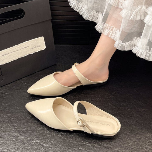 Damen elegante Slingback-Pumps mit schickem Riemen Shopnory