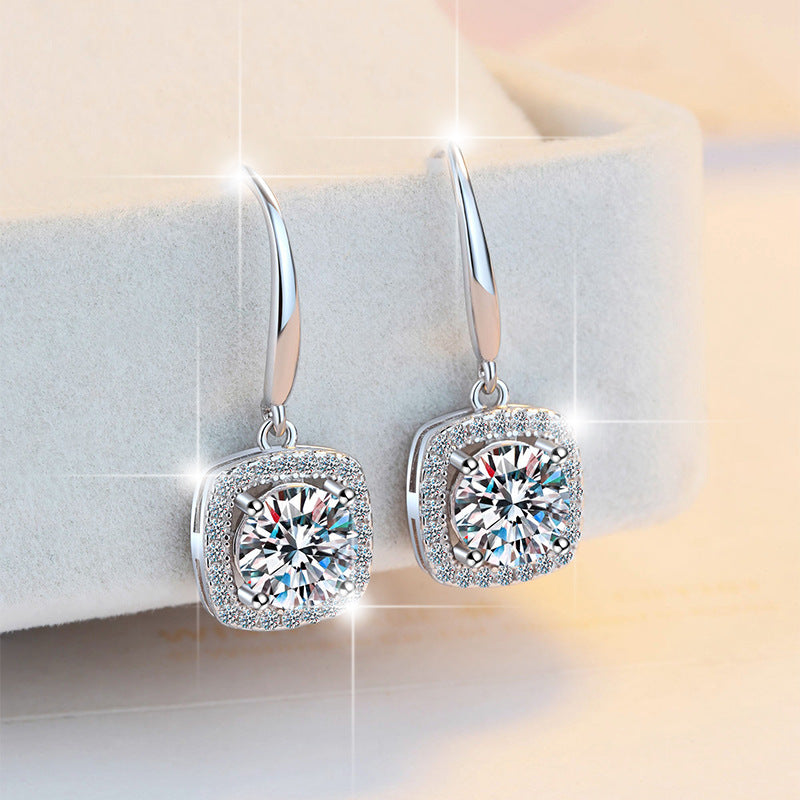 Damen Ohrringe mit funkelndem Kristall und elegantem Design Shop Nory