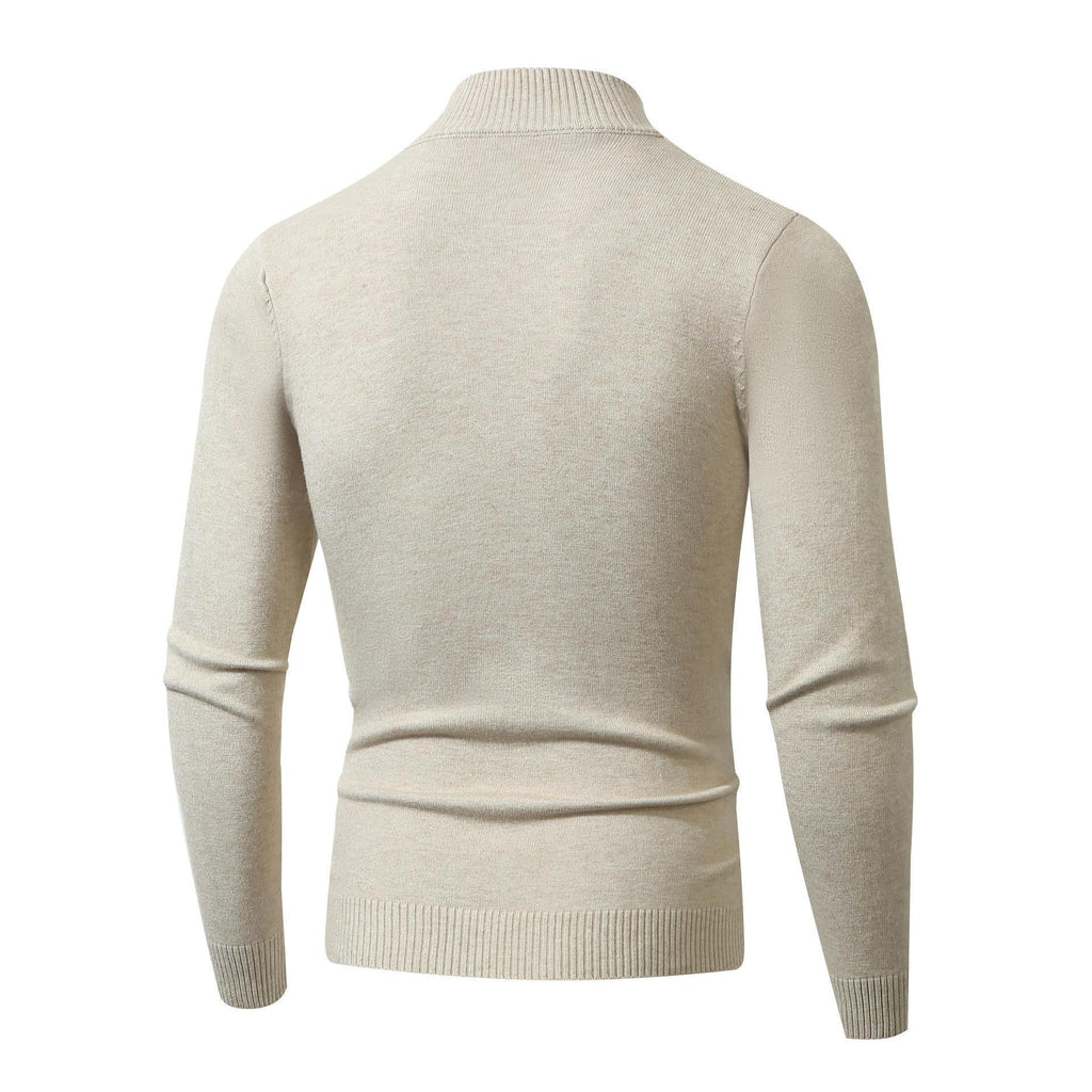 Herren V-Ausschnitt Pullover aus hochwertiger Baumwolle