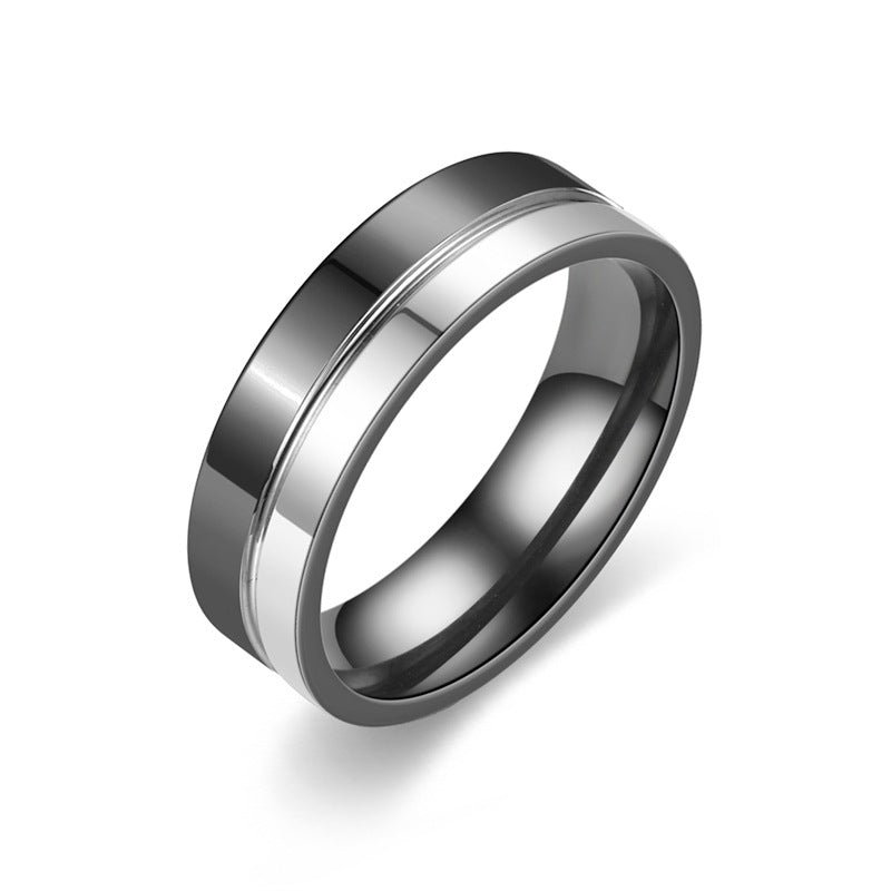 Herren Ring mit eleganter, gefrosteter Oberfläche und stilvollem Design Shop Nory