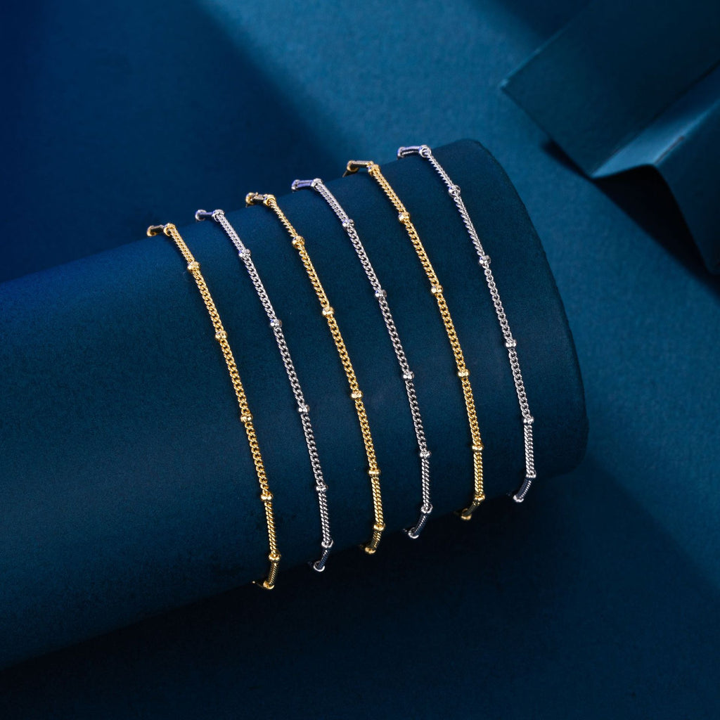 Damen Armband mit filigraner Kettengliederung und verstellbarem Verschluss Shop Nory