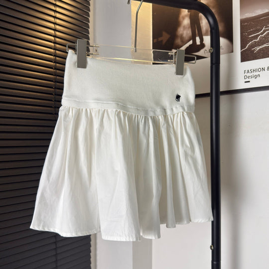 Damen Freizeitlicher Faltenrock Shop Nory