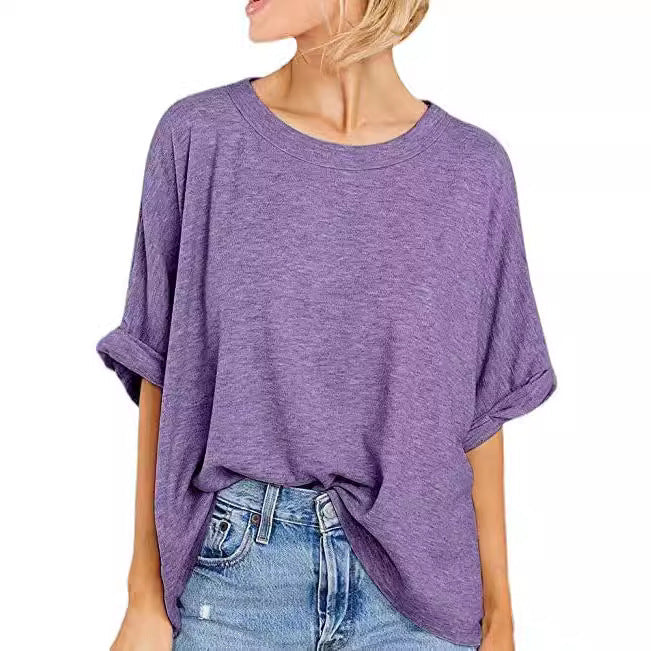 Damen lässiges Oversized T-Shirt