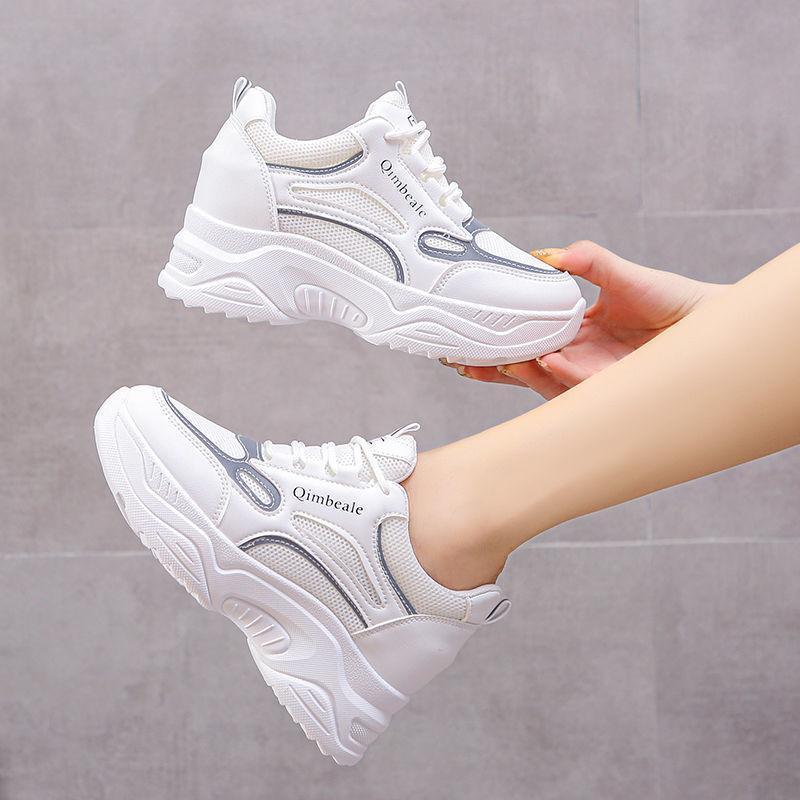 Damen Modische Chunky Sneakers mit ergonomischer Dämpfung und stabiler Sohle