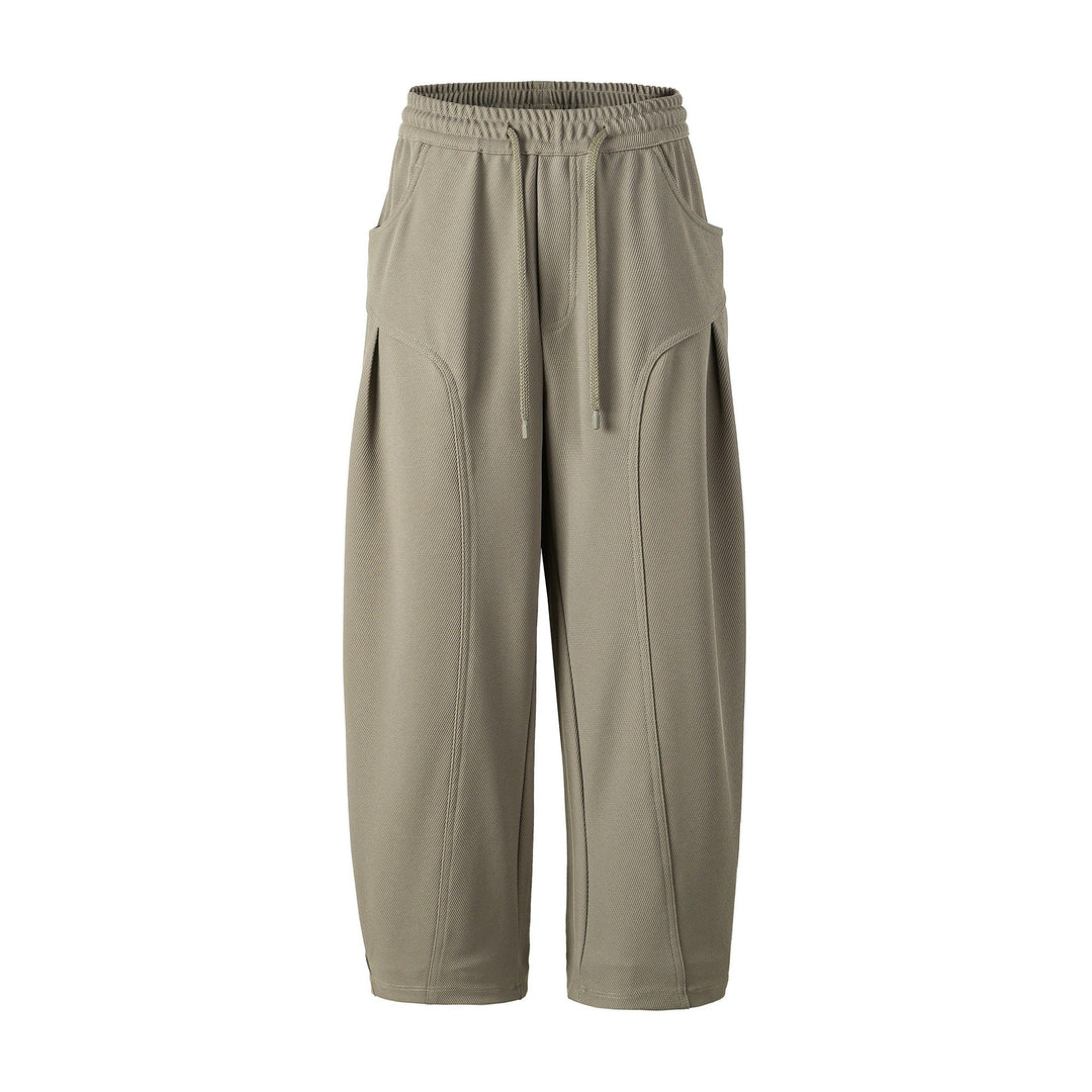 Damen Cropped Jogginghose im Relaxed‑Schnitt mit Kordelzug und Ziernähten Shop Nory