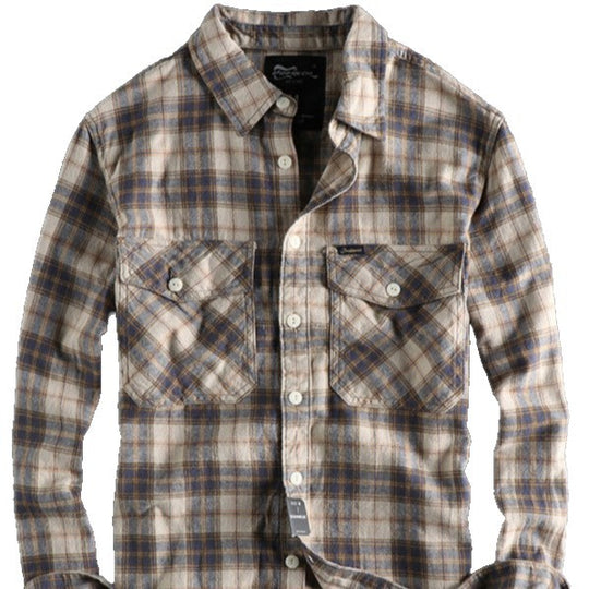 Herren Karo-Flanell-Hemd mit Brusttaschen und legerer Relaxed‑Passform Shop Nory