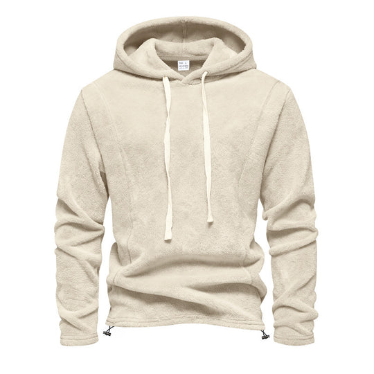 Herren Fleece-Hoodie mit Kapuze und verstellbarem Saum Shop Nory