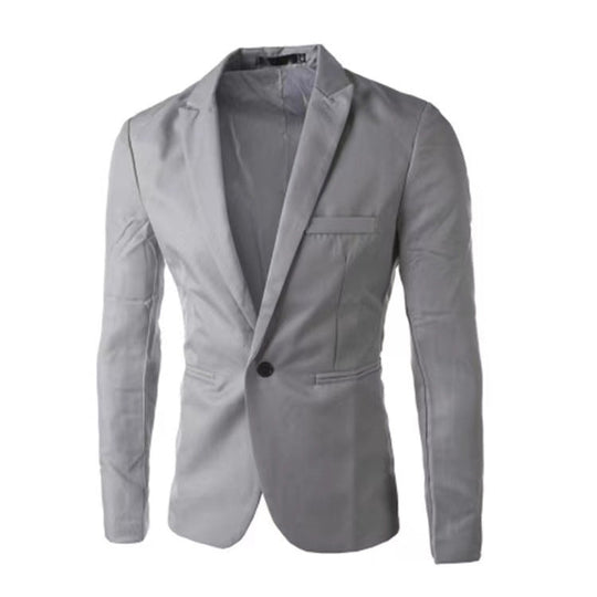Herren Casual Sakko Baumwolle