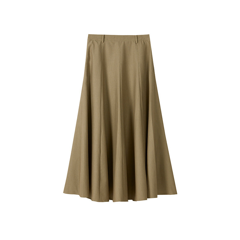 Damen Eleganter Maxirock mit Weit geschnittenem Design Shop Nory