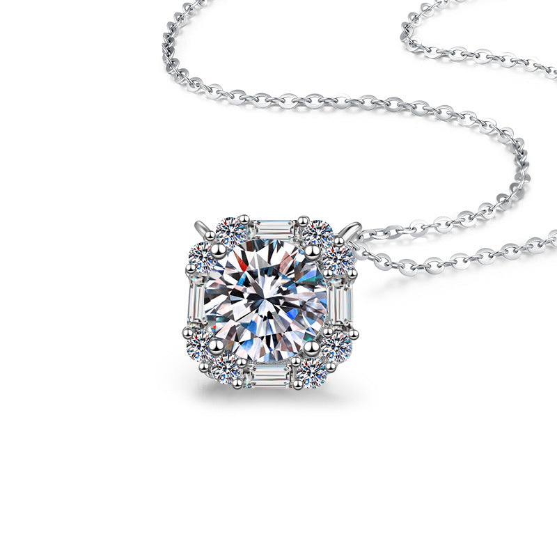 Damen Elegante Halskette mit strahlendem Zirkonia-Design Shop Nory