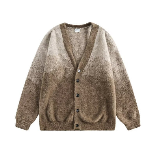 Damen Gemütliche Strickjacke mit Knopfleiste und V-Ausschnitt Shop Nory