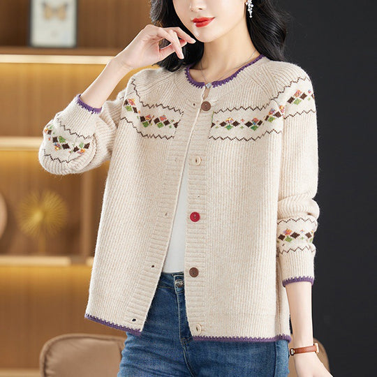 Damen Verspielte Strickjacke Shop Nory