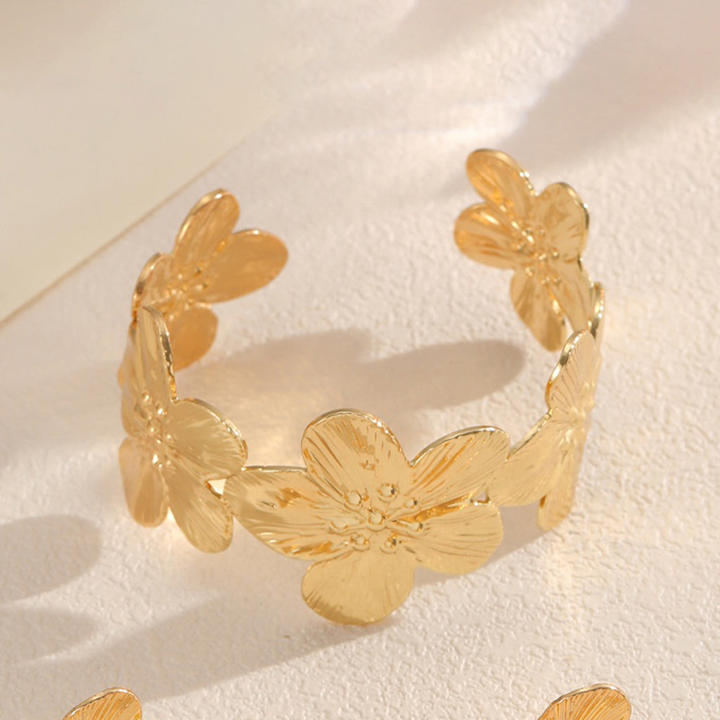 Damen Schmuckset mit kunstvollem Blumenmotiv Shop Nory