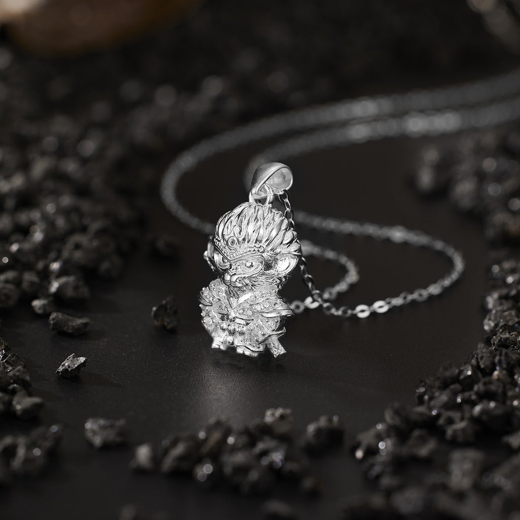 Damen Kette mit einzigartigem Anhänger im Charakterdesign Shop Nory