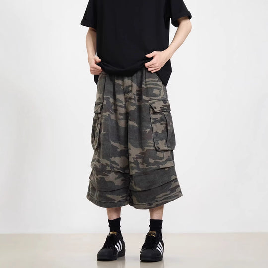 Herren Modische Cargoshorts mit weitem Schnitt Shop Nory