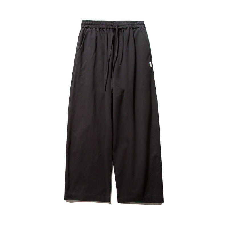 Unisex Weite Culotte-Hose mit elastischem Bund und Kordelzug Shop Nory