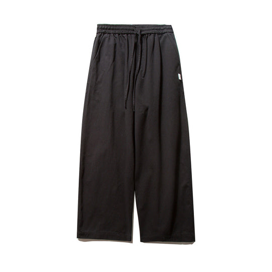 Unisex Weite Culotte-Hose mit elastischem Bund und Kordelzug Shop Nory