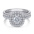 Damen Verlobungsring mit luxuriösem Zirkonia-Besatz und elegantem Design Shop Nory