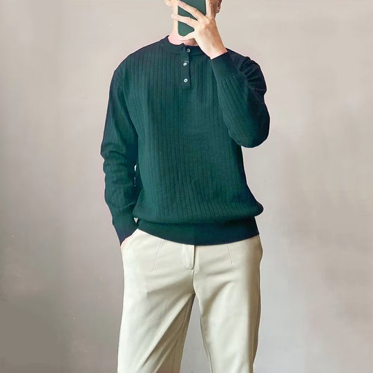 Herren Strickpullover mit strukturiertem Design Shop Nory