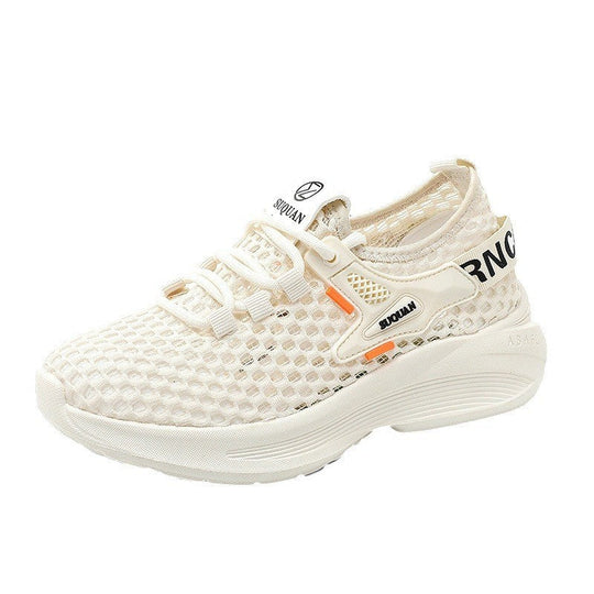 Damen atmungsaktive Sneaker mit rutschfester Sohle und innovativer Dämpfungstechnologie