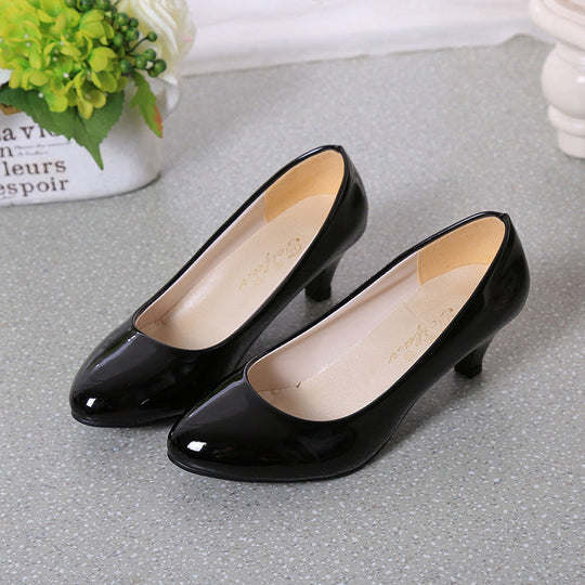 Damen klassische Pumps mit elegantem Absatz und modischem Design
