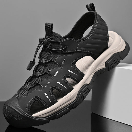 Herren Sportliche Outdoor-Sandalen mit rutschfester Sohle und verstellbarem Riemen